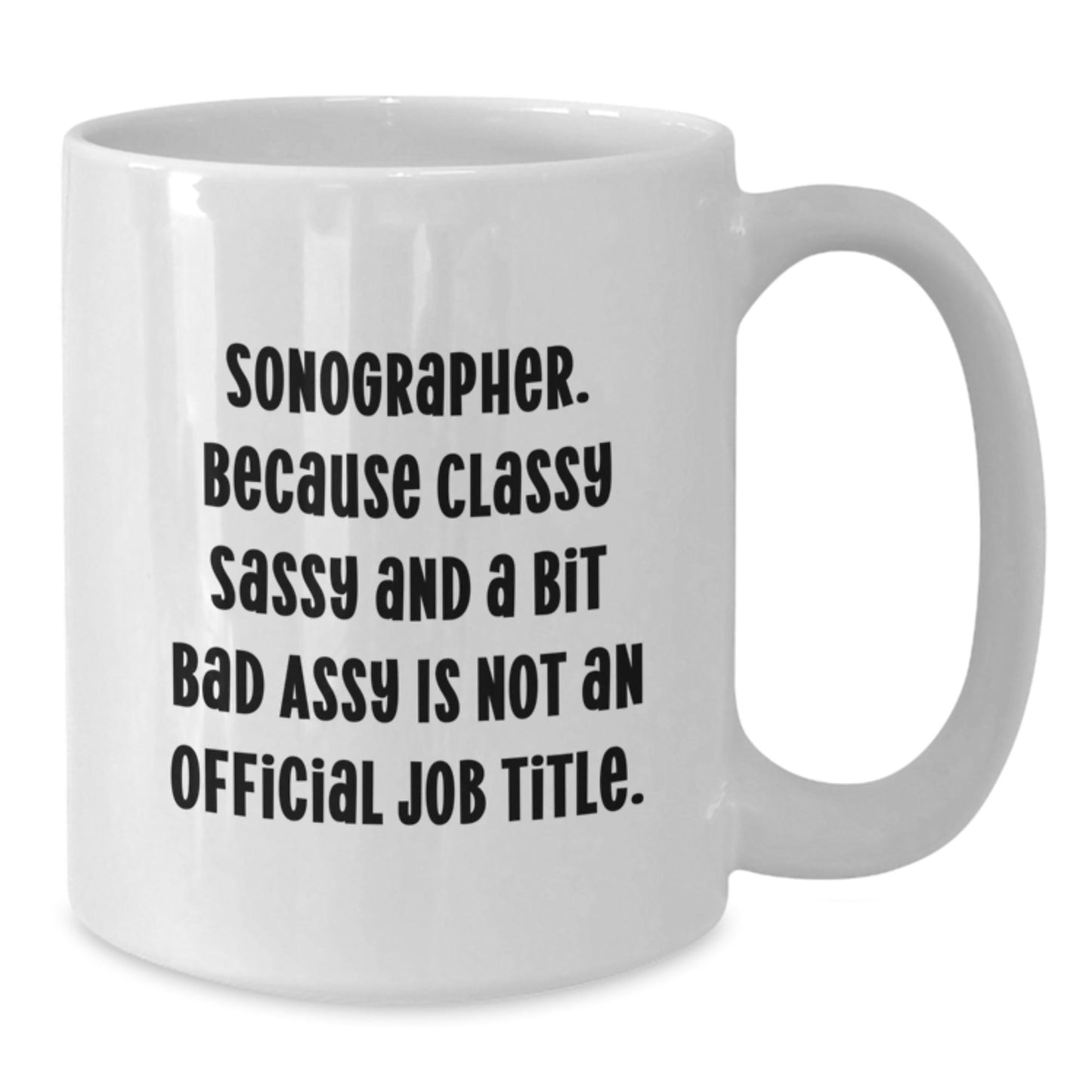 Funny Sonographer White Coffee Mug Gifts for Sonographer from Friends this Christmas - The Buy Boom