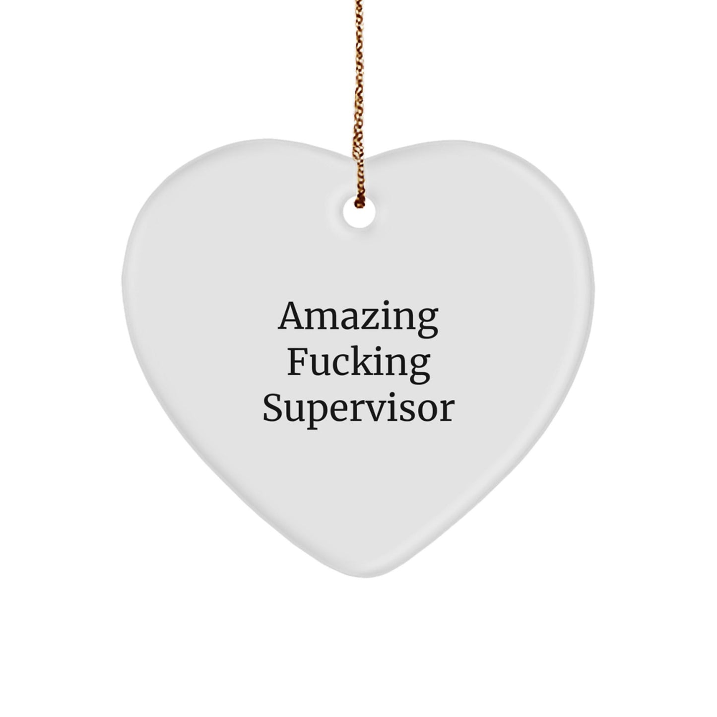 Funny Supervisor Gifts from Men to Gifts for Supervisor Christmas Ornament - The Buy Boom