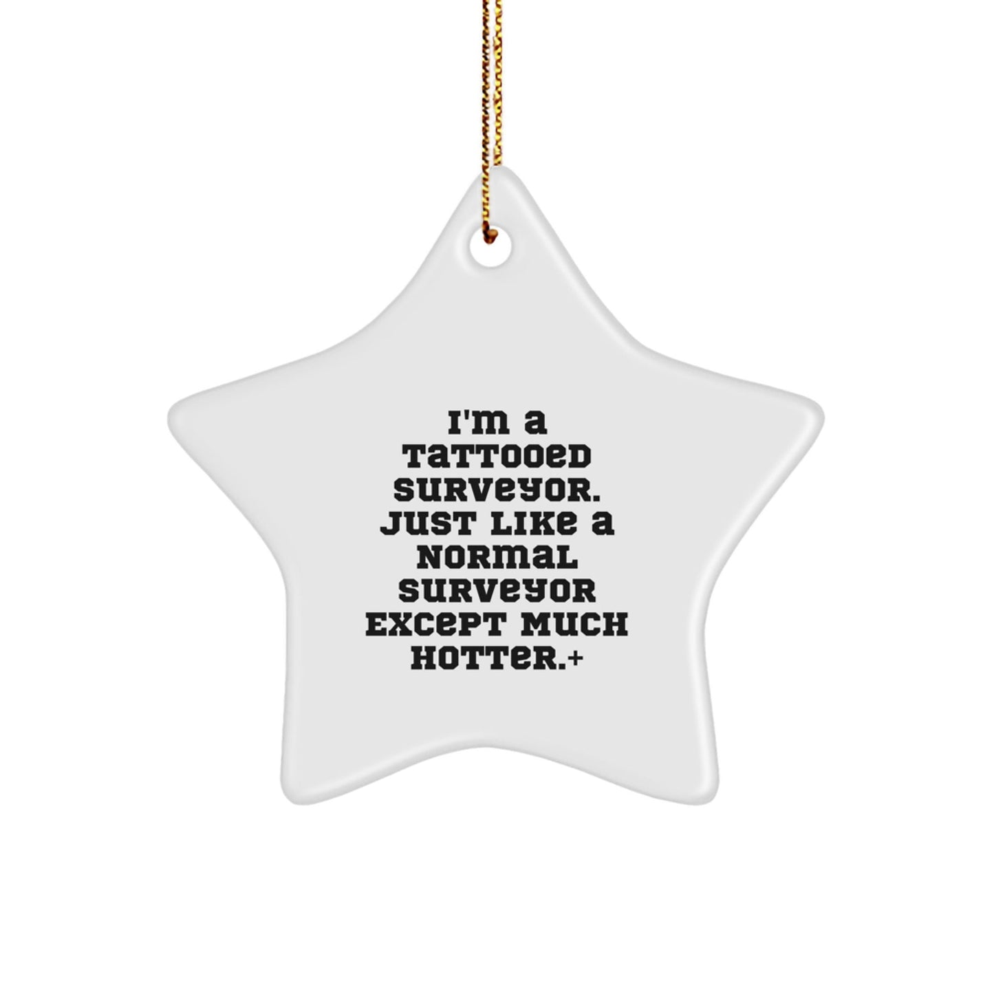 Funny Surveyor Gifts for Men from Surveyors - Christmas Unique Ornaments - The Buy Boom