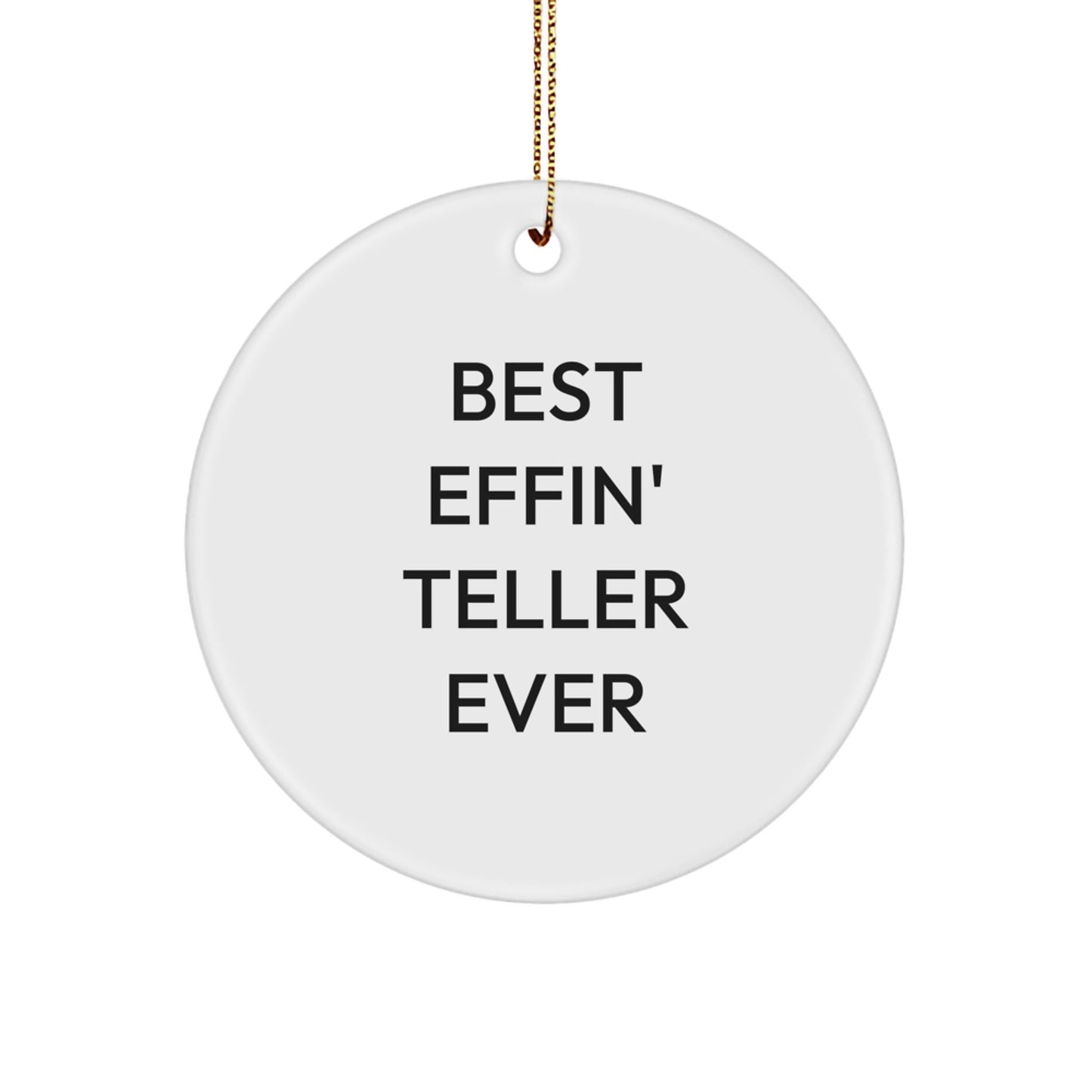 Funny Teller Circle Ornament Gifts from Friends for Men Women Family Coworkers - The Buy Boom