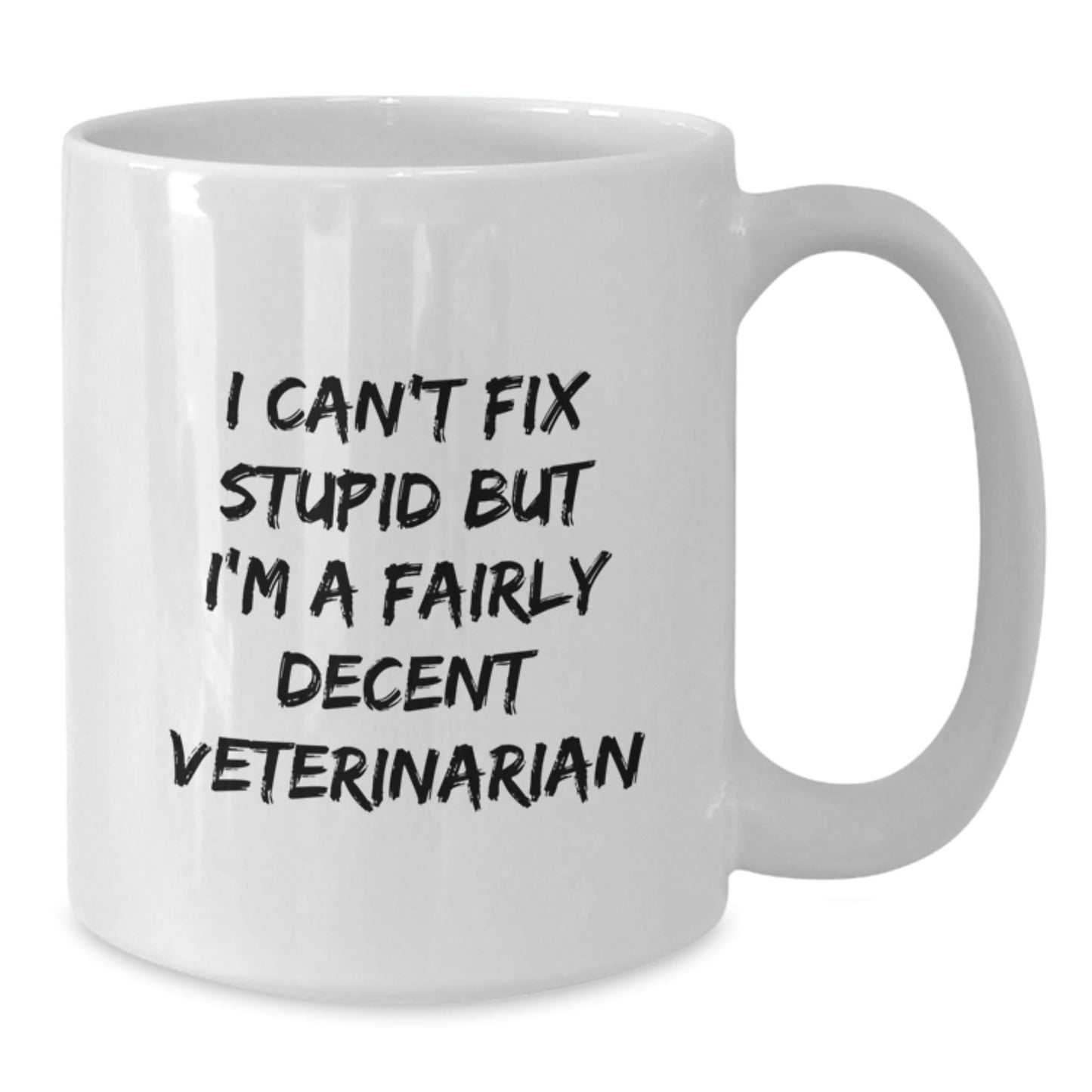 Funny Veterinarian Gifts for Him - White Coffee Mug with Inspirational Quote - Christmas Unique Presents from Friends - The Buy Boom