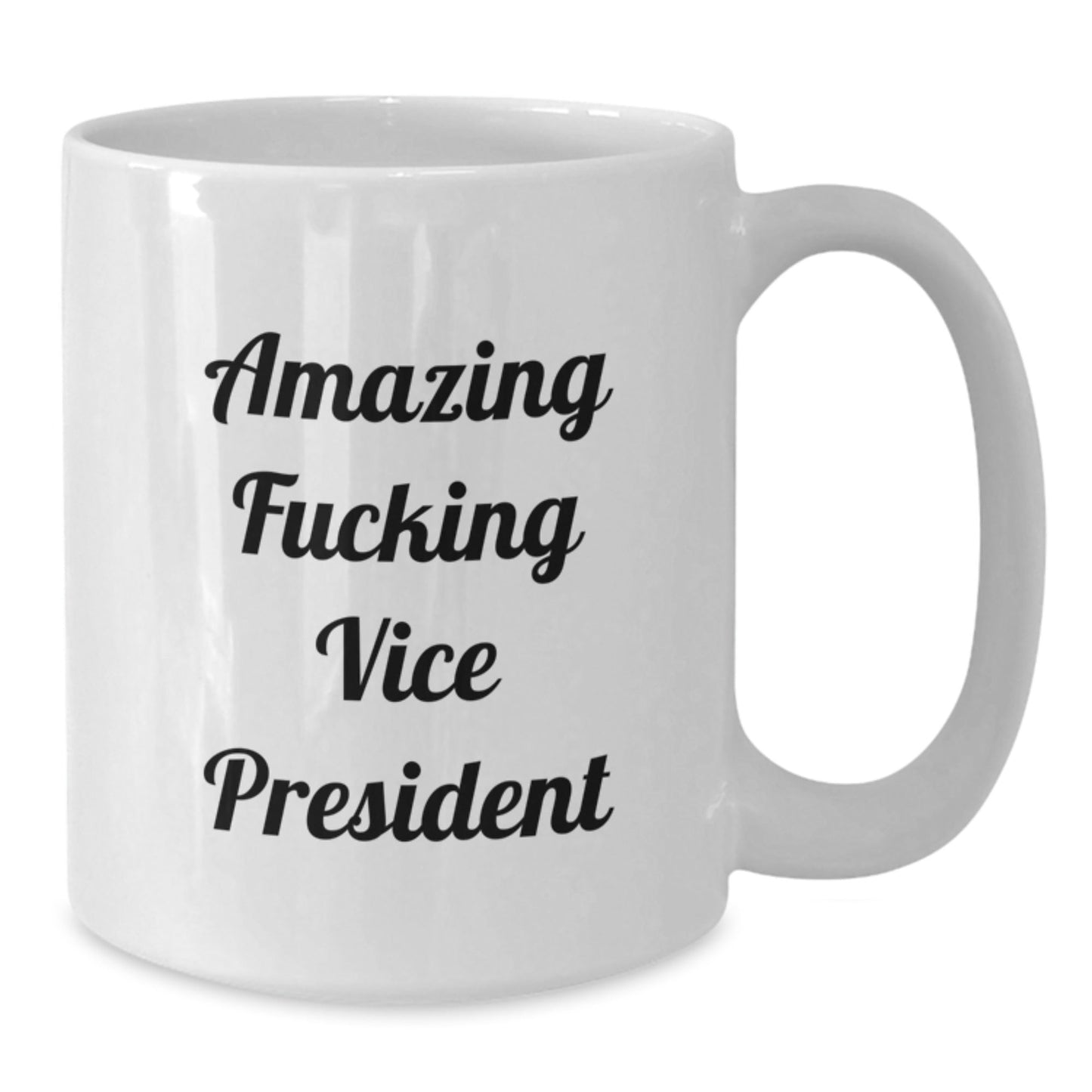 Funny Vice President Gifts, White Coffee Mug for Men, Amazing Quote, Birthday Unique Gifts from Friends to Coworkers - The Buy Boom
