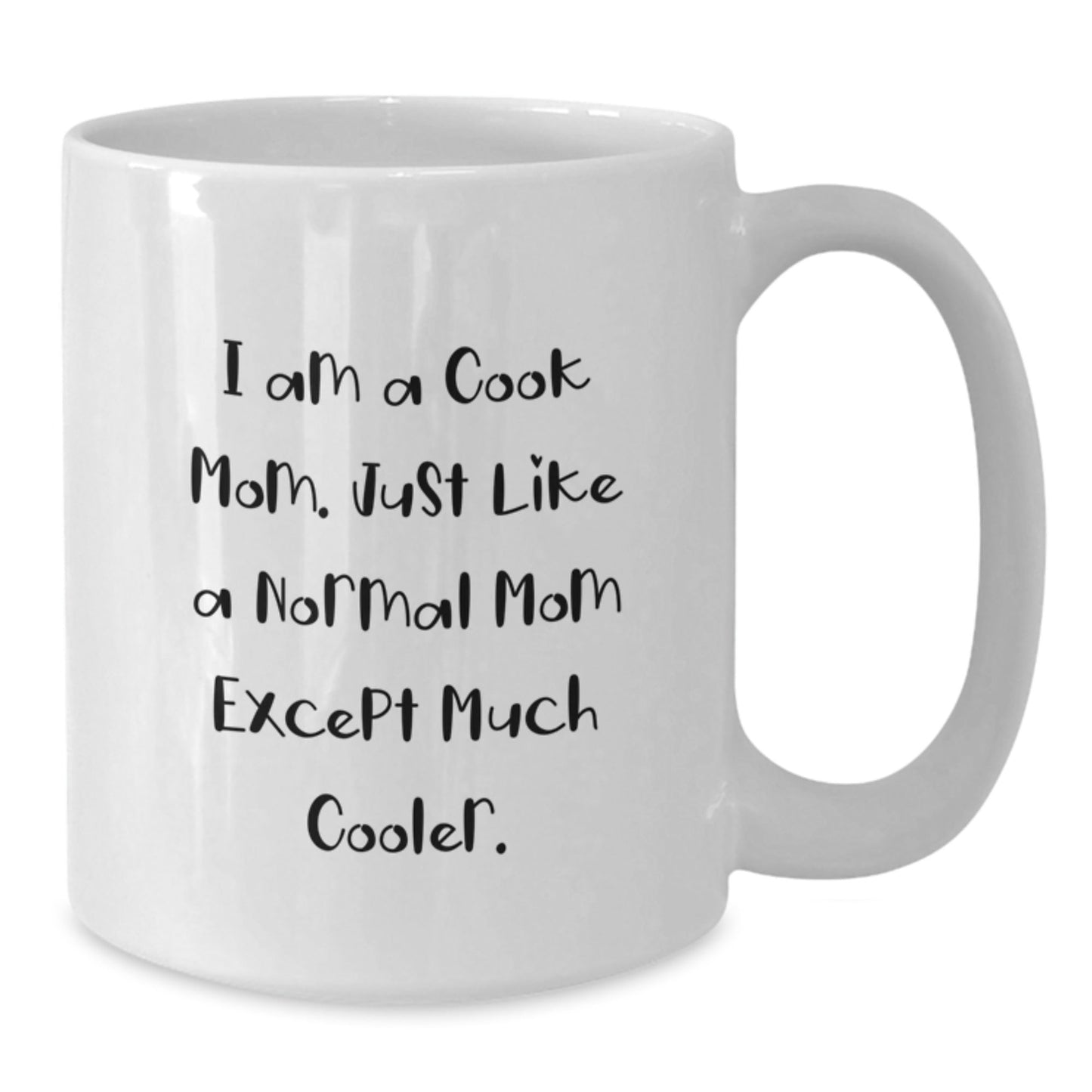 Funny White Coffee Mugs Gifts from Family to Cook Mom, Cook Gifts for Women, Christmas Unique Presents - The Buy Boom