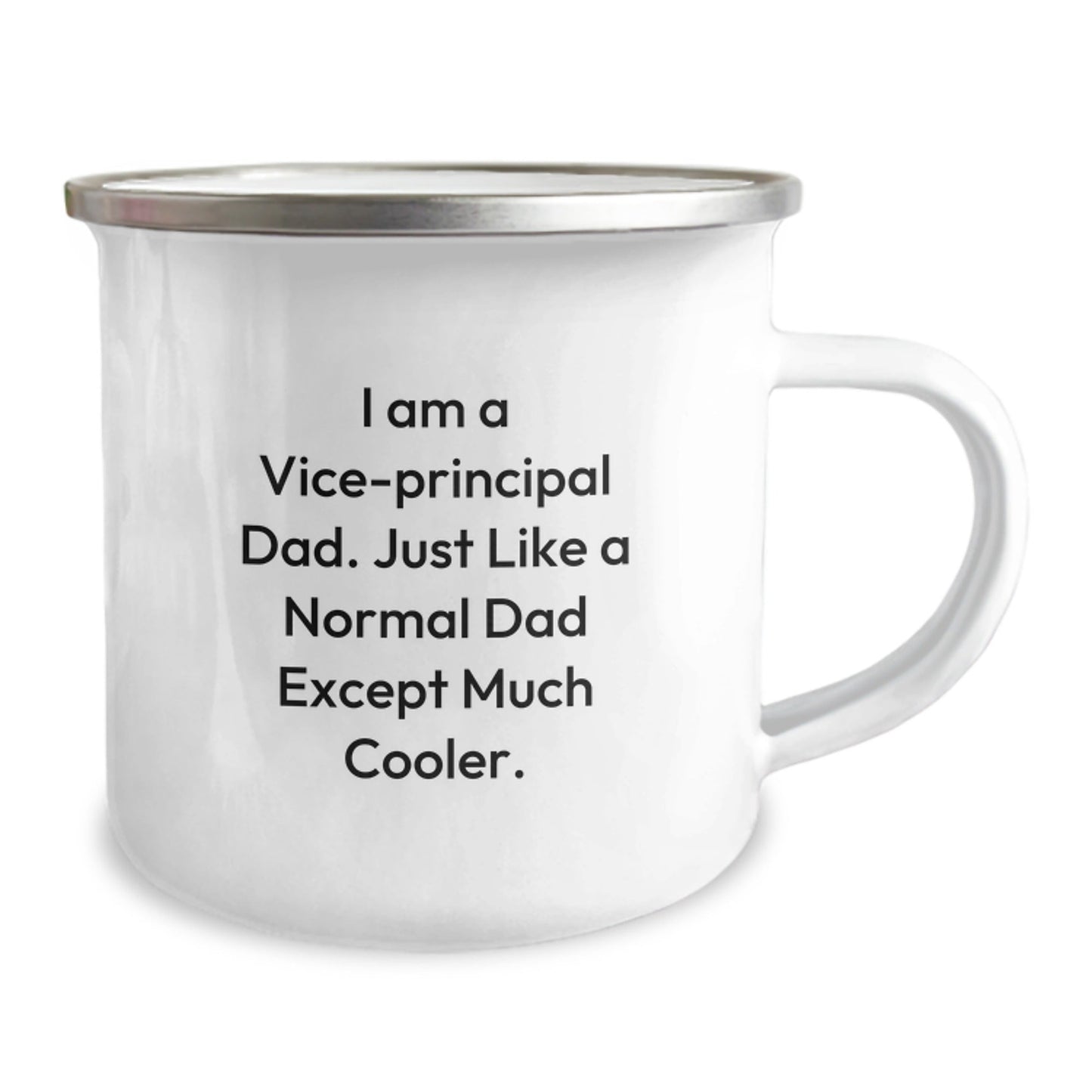 Gifts for Vice - principal Men from Family - Funny Camping Mug I Am A Vice - principal Dad Like A Normal Dad Except Much Cooler Christmas Unique Gifts - The Buy Boom