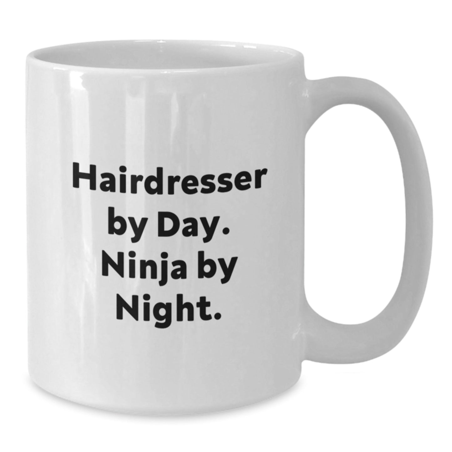 Hairdresser By Day Ninja Mug Gifts for Her from Friends, Funny Graduation Unique Gifts - The Buy Boom