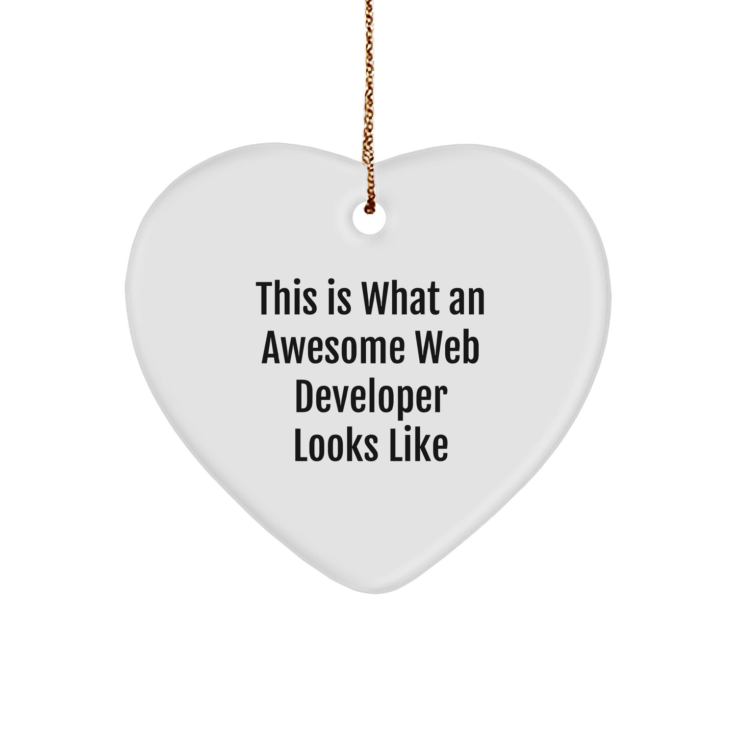 Heartfelt Gifts for Web Developers - 'This Is What An Awesome Web Developer Looks Like' - Unique Christmas Unique Gifts from Friends to Coworkers - The Buy Boom