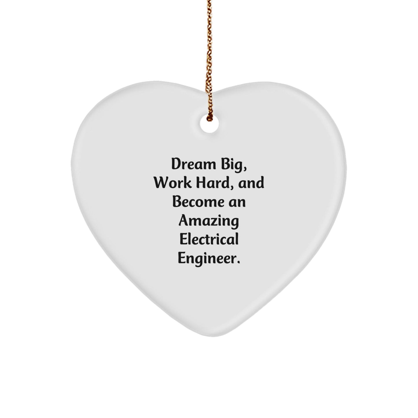 Inspirational Gifts for Electrical Engineers, Funny Heart Ornament, Christmas Unique Gifts from Men to Electrical Engineer Friends - The Buy Boom