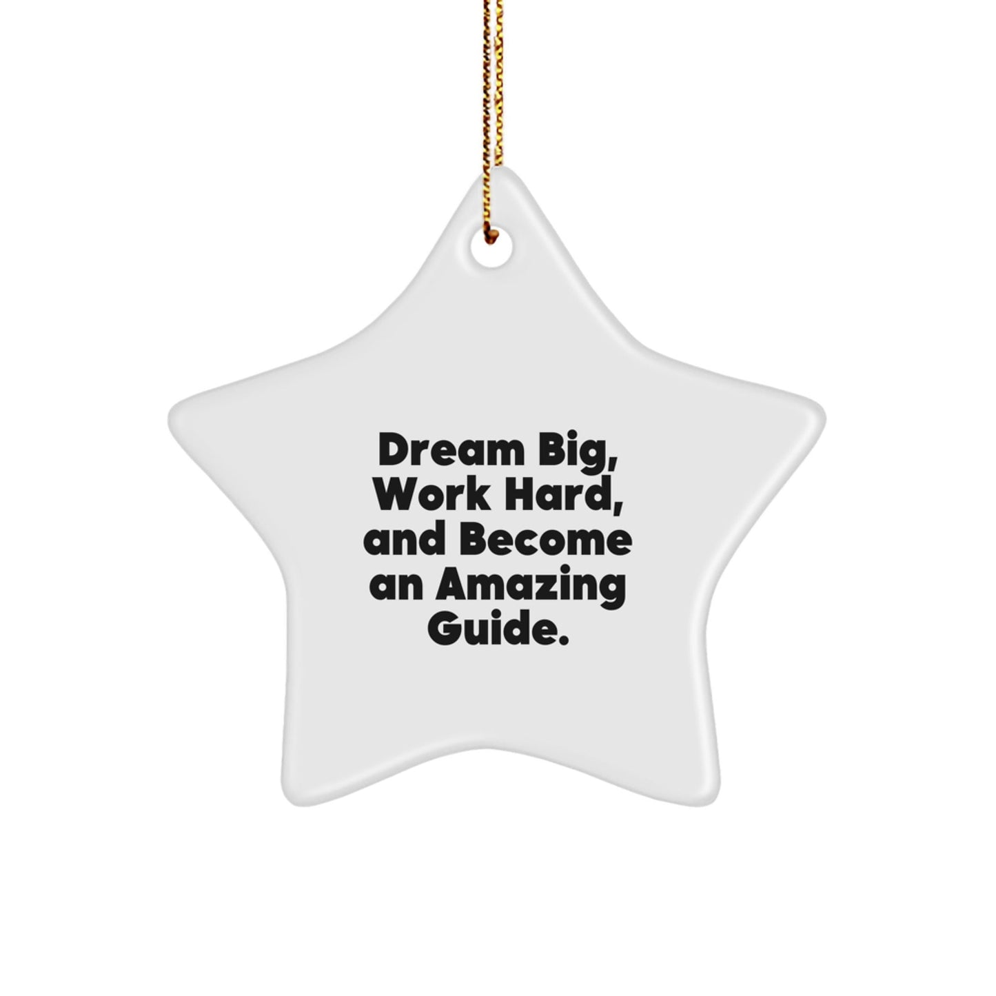 Inspirational Guide Gifts from Friends - Become an Amazing Star Ornament for Christmas - The Buy Boom