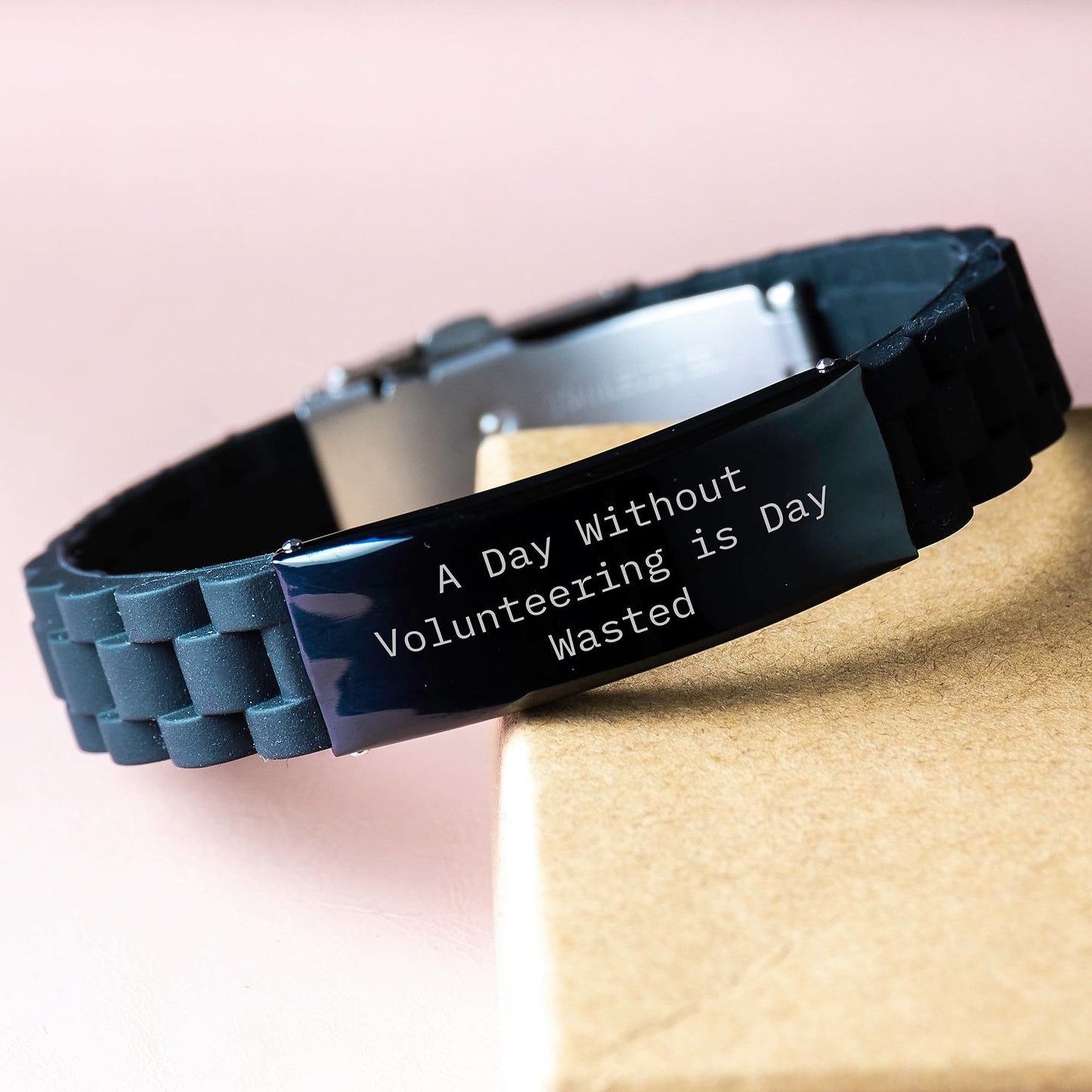 Inspiring Volunteering Quotes Glide lock Clasp Birthday Unique Gifts for Volunteers - Gifts from Friends - The Buy Boom