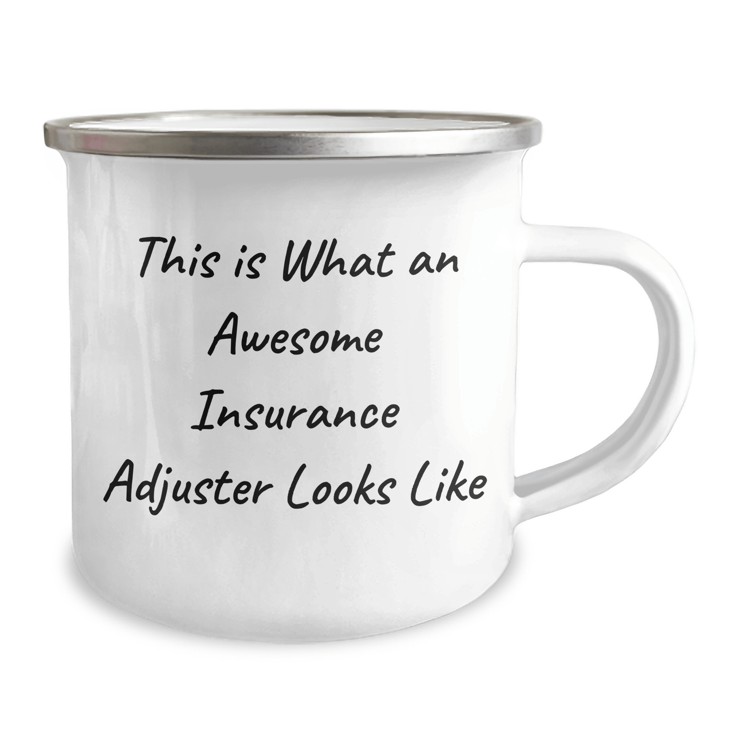 Insurance Adjuster Mug Gifts from Friends, Unique Graduation Gifts for Insurance Adjuster, Camping Mug with Quote This Is What An Awesome Insurance Adjuster Looks Like - The Buy Boom