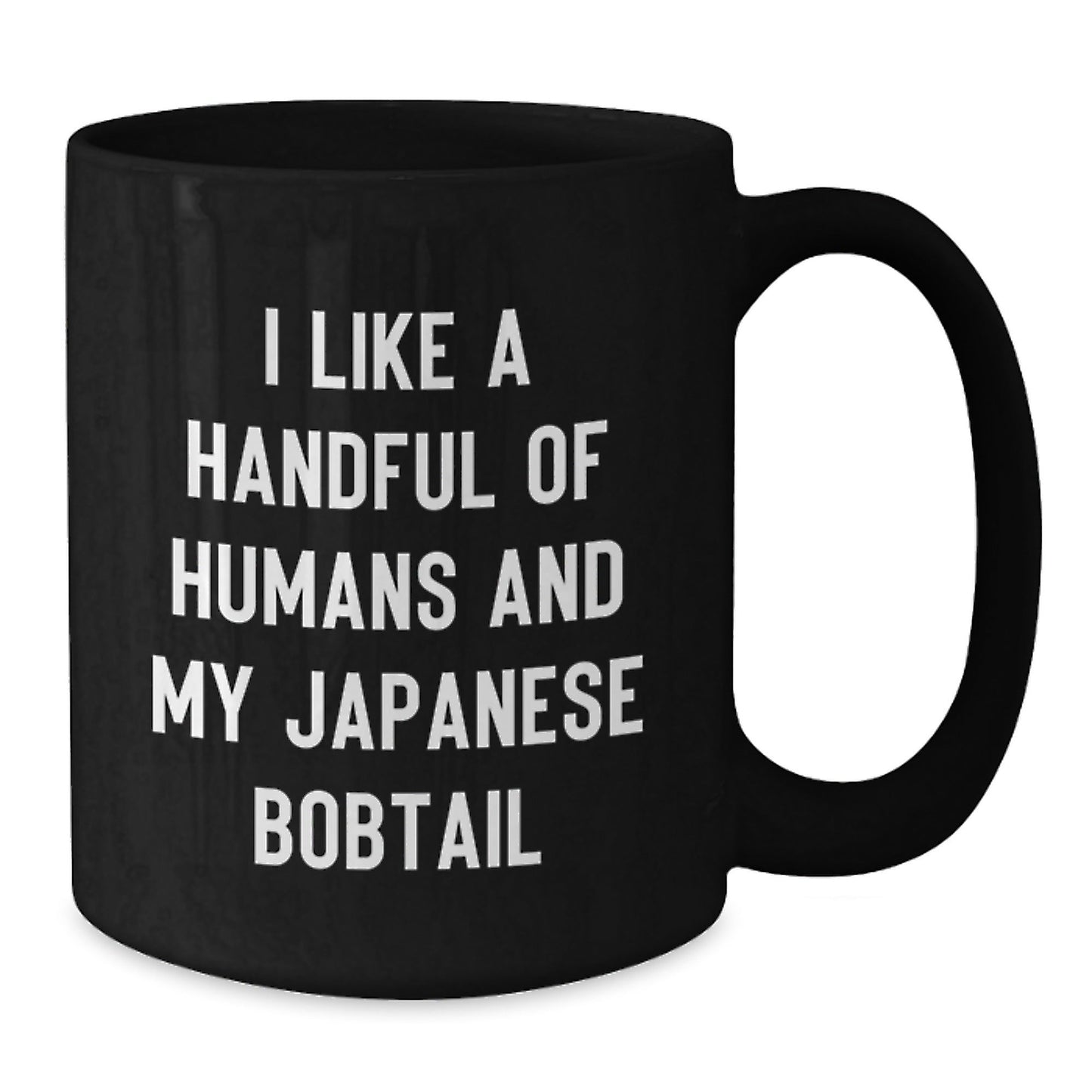 Japanese Bobtail Cat Lover Gifts from Men to Women, Funny Black Coffee Mug for Japanese Bobtail Cat Owners, Christmas Unique Gifts - The Buy Boom