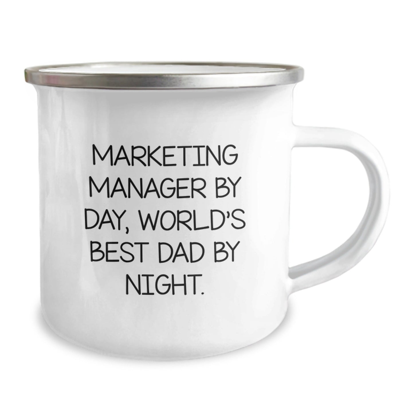 Marketing Manager Gifts, Funny Quote Camping Mug for Birthday, Gifts from Men to Marketing Manager - The Buy Boom