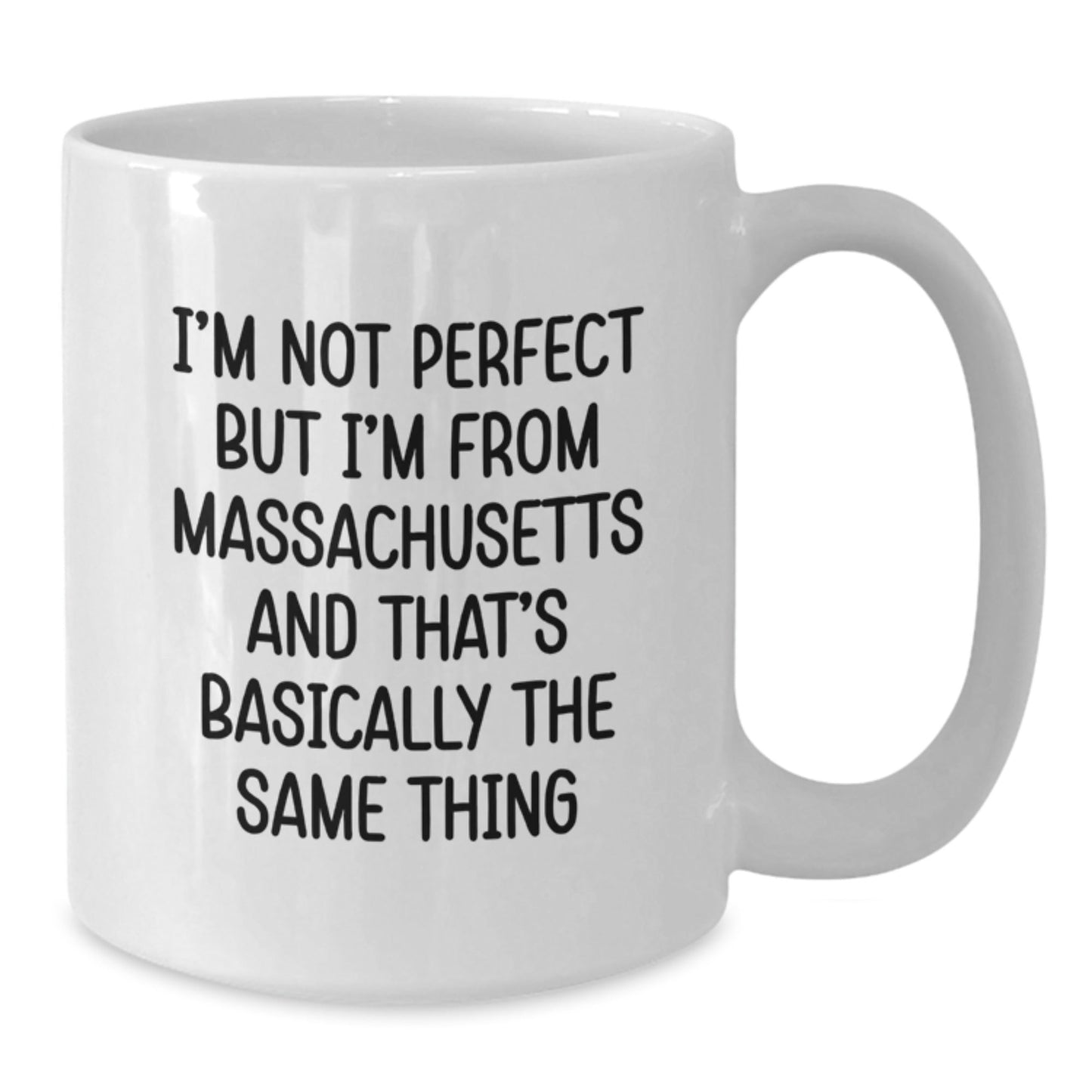 Massachusetts Proud Funny White Coffee Mugs, Gifts from Friends to Massachusetts Lovers, Birthday Unique Gifts - The Buy Boom