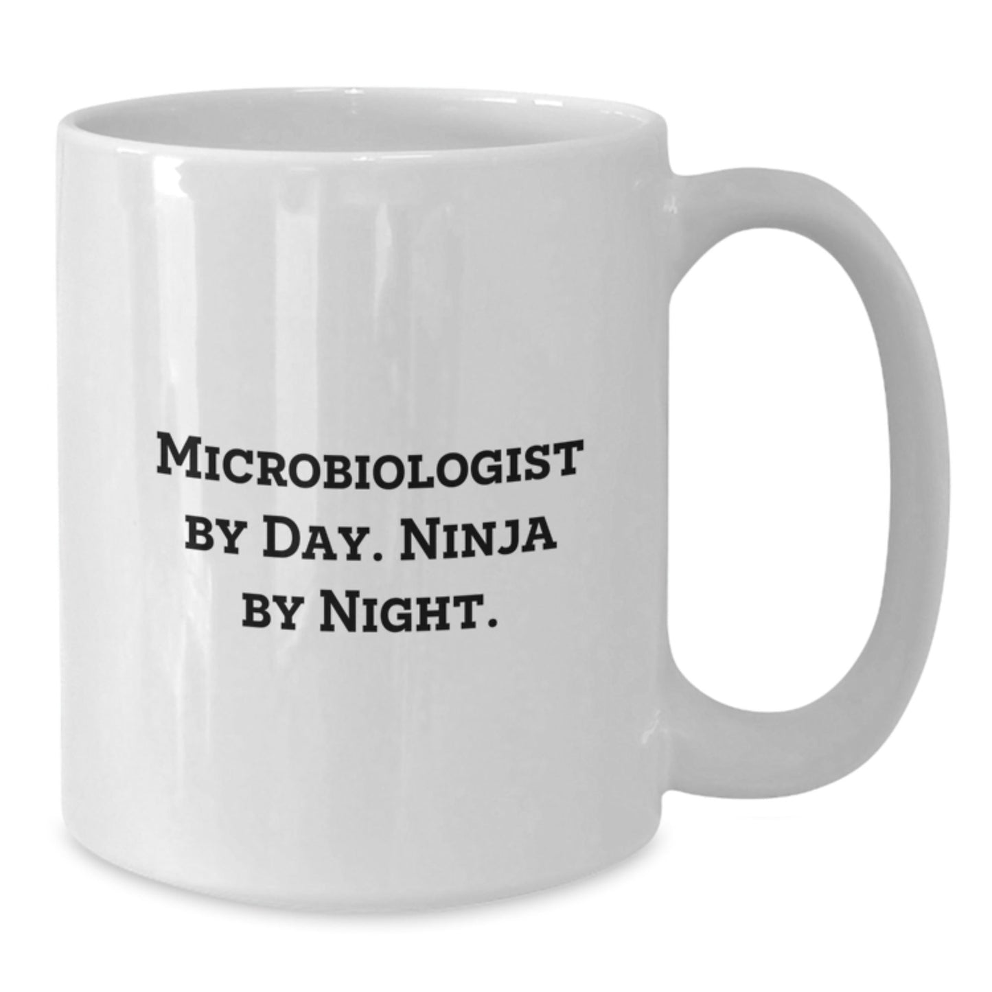 Microbiologist Ninja Coffee Mug Gifts from Friends to Microbiologist Graduates, Funny Quote - The Buy Boom