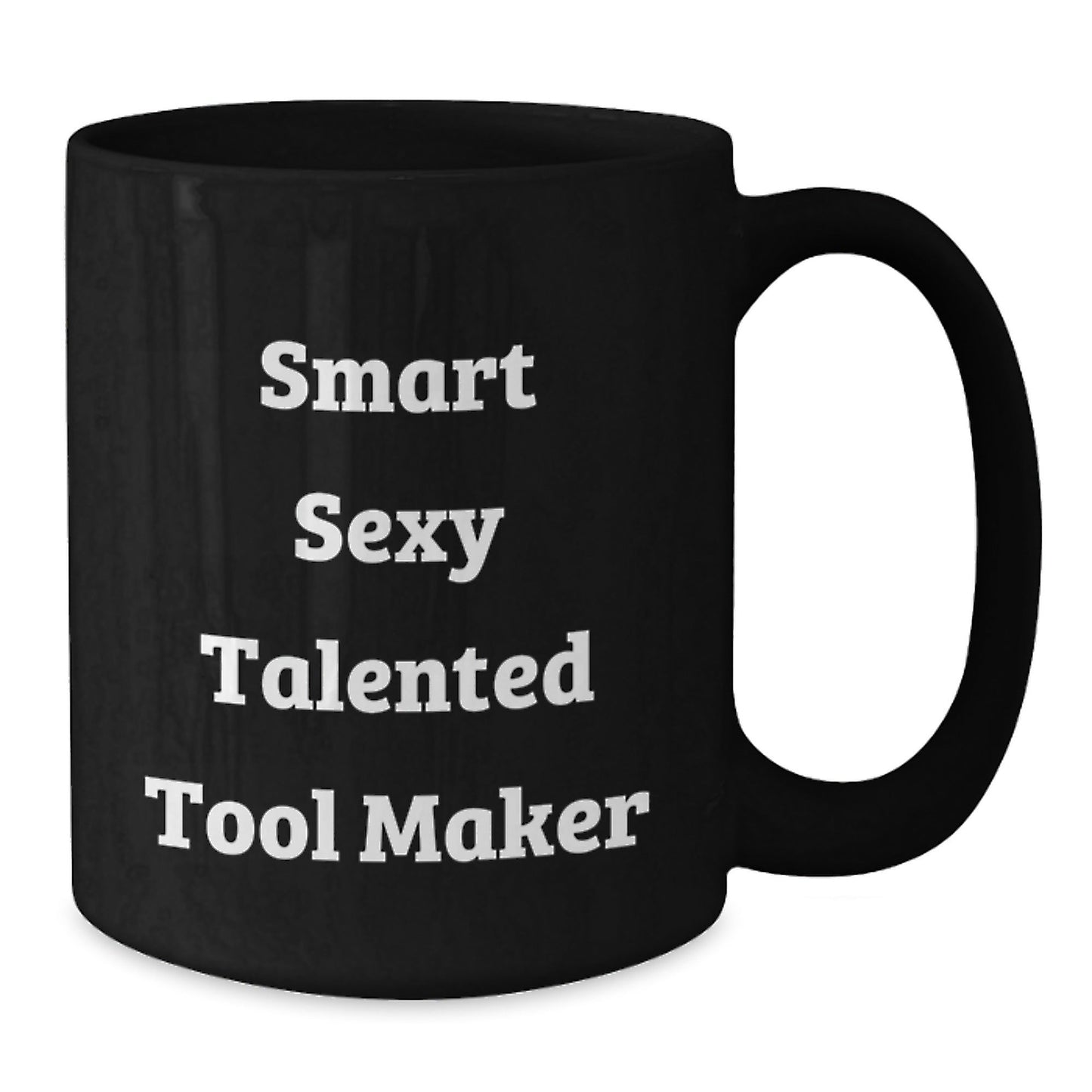 Tool Maker Funny Mug Gifts from Friends for Men, Black Ceramic Coffee Mug with Inspirational Quote, Unique Graduation Gifts - The Buy Boom