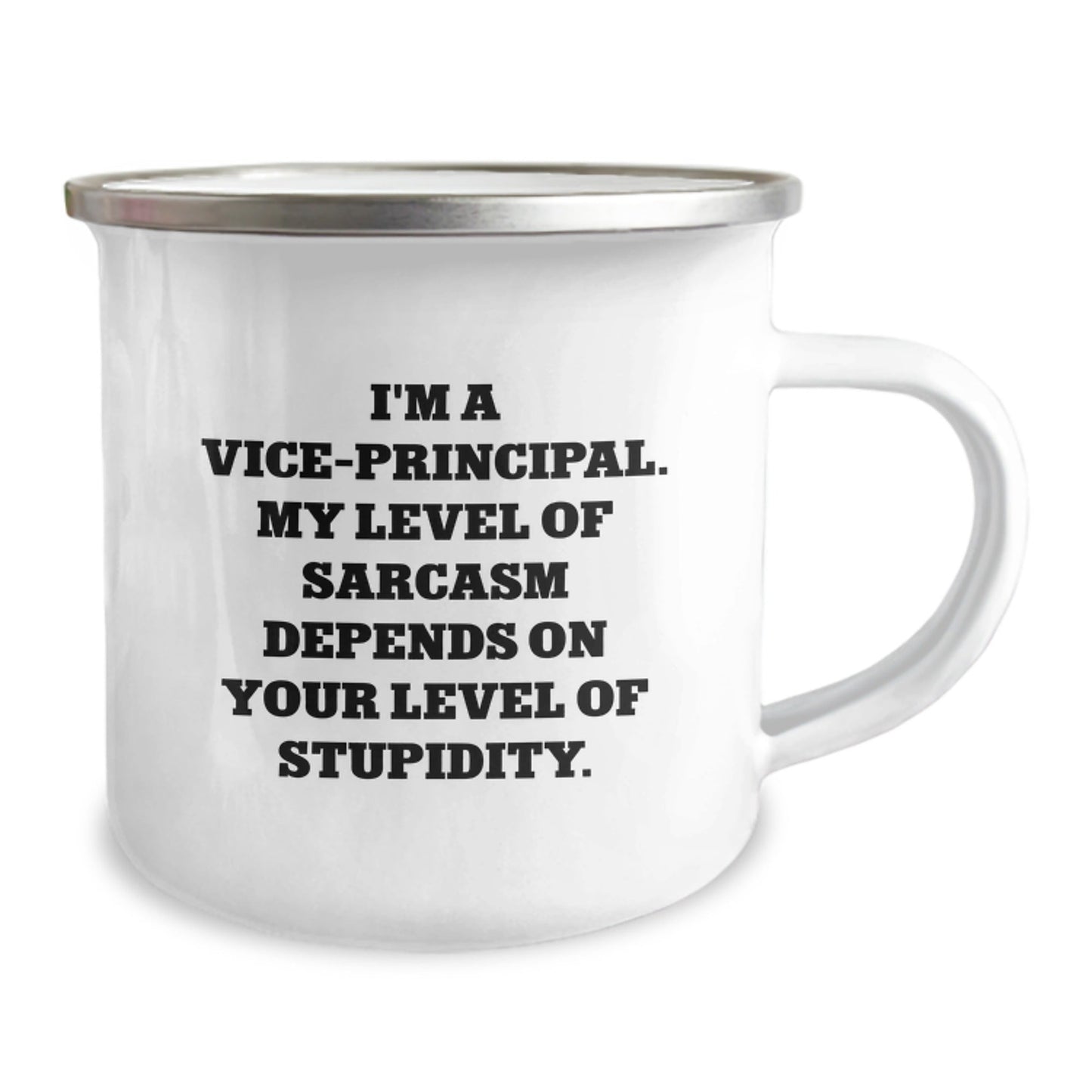 Vice - Principal Gifts, Funny Quote Camping Mug, Graduation Unique Gifts from Friends, Inspirational Vice - Principal Mug, Gifts for Vice - Principal - The Buy Boom
