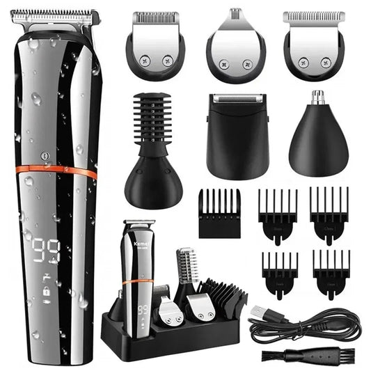 Master Your Beard Grooming Routine with the Ultimate All-In-One Beard Trimmer Kit - The Buy Boom