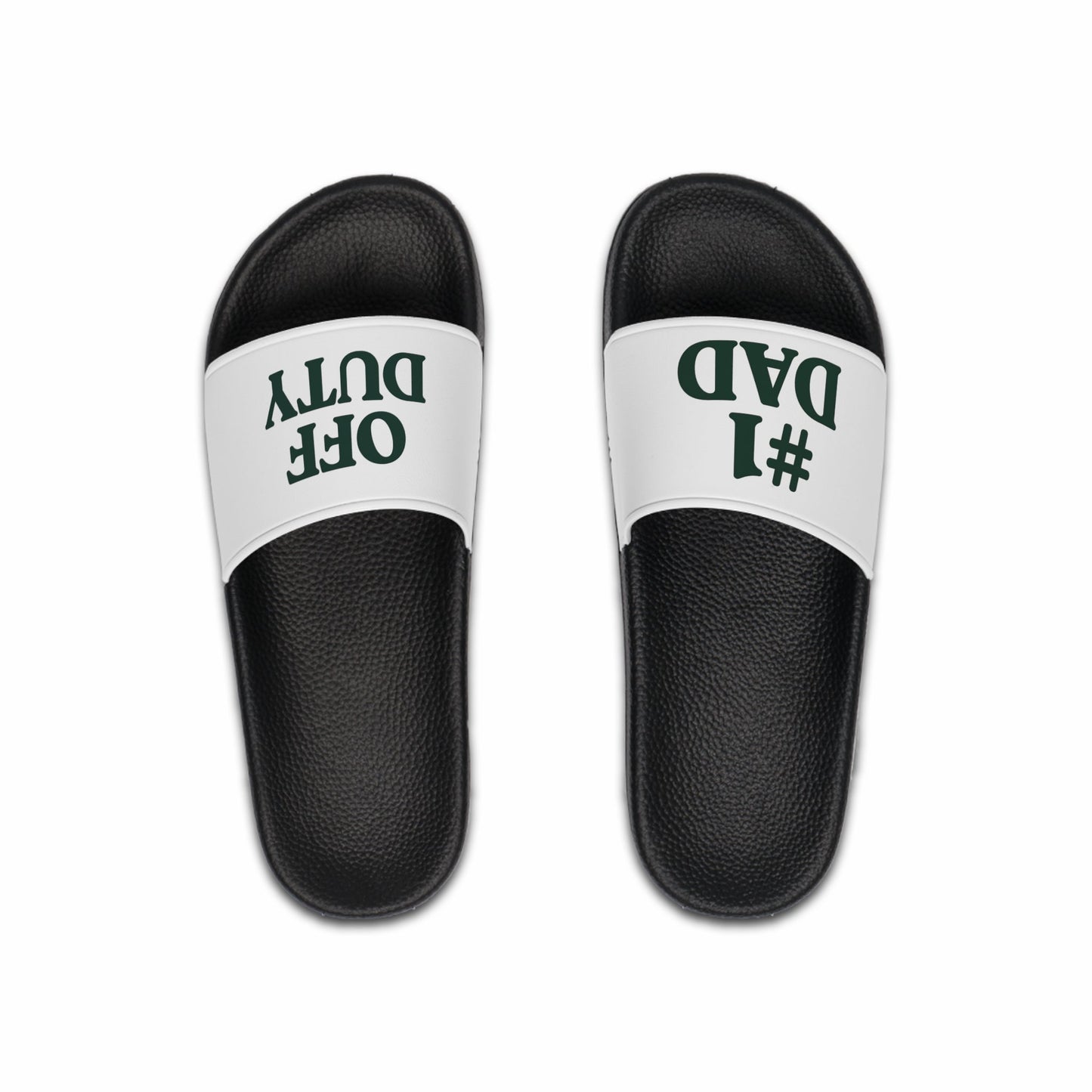 #1 DAD Off Duty Men's Slide Sandals - Comfortable Casual Footwear for Dads - The Buy Boom