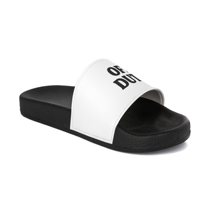 #1 Dad OFF DUTY Slides – Comfy Father’s Day Gift for Him - The Buy Boom