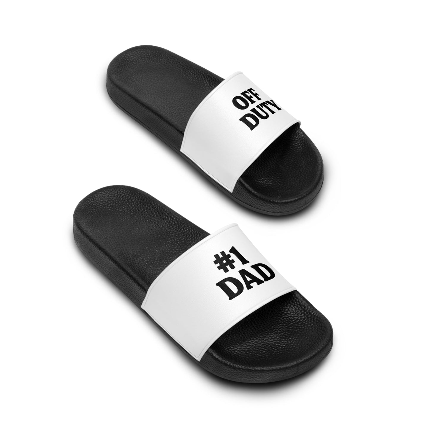 #1 Dad OFF DUTY Slides – Comfy Father’s Day Gift for Him - The Buy Boom