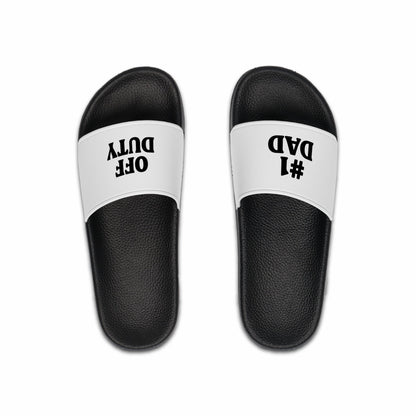 #1 Dad OFF DUTY Slides – Comfy Father’s Day Gift for Him - The Buy Boom