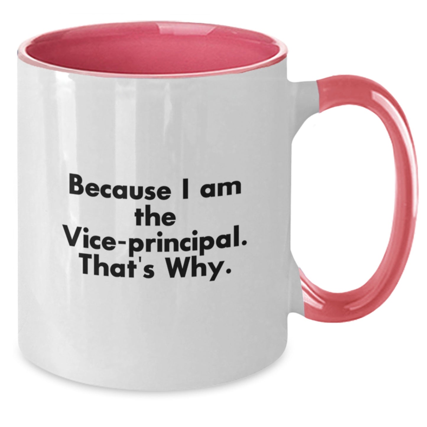 Funny Vice-principal Gifts for Men, Men Gifts from Vice-principal, Vice-principal Two Tone Coffee Mugs for Christmas Unique Presents - Additional