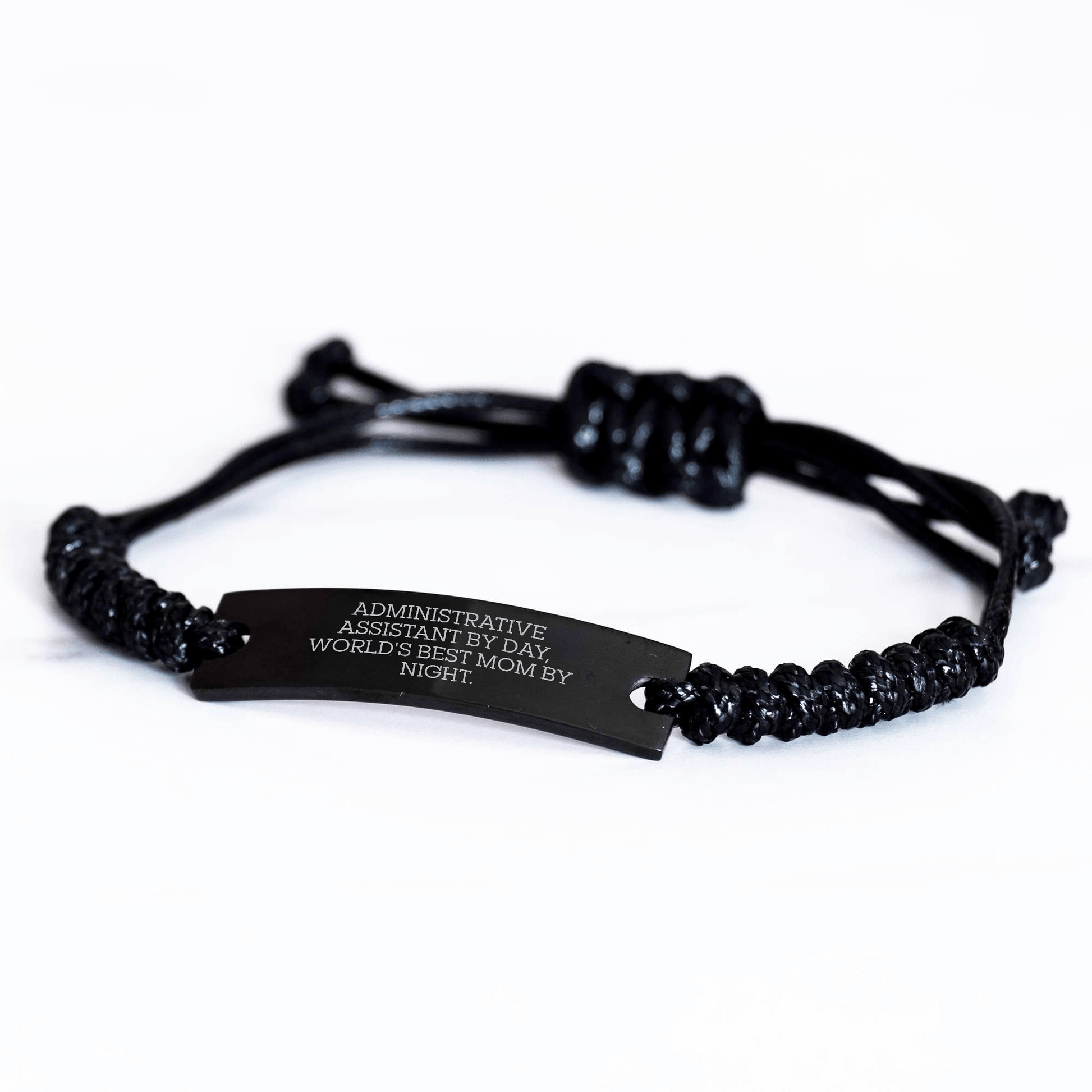 Administrative Assistant Gifts: Funny Quote Rope Bracelets, Gifts from Coworkers for Men, Unique Father's Day Accessories for Him - The Buy Boom