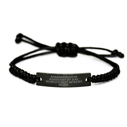 Administrative Assistant Gifts: Funny Quote Rope Bracelets, Gifts from Coworkers for Men, Unique Father's Day Accessories for Him - The Buy Boom