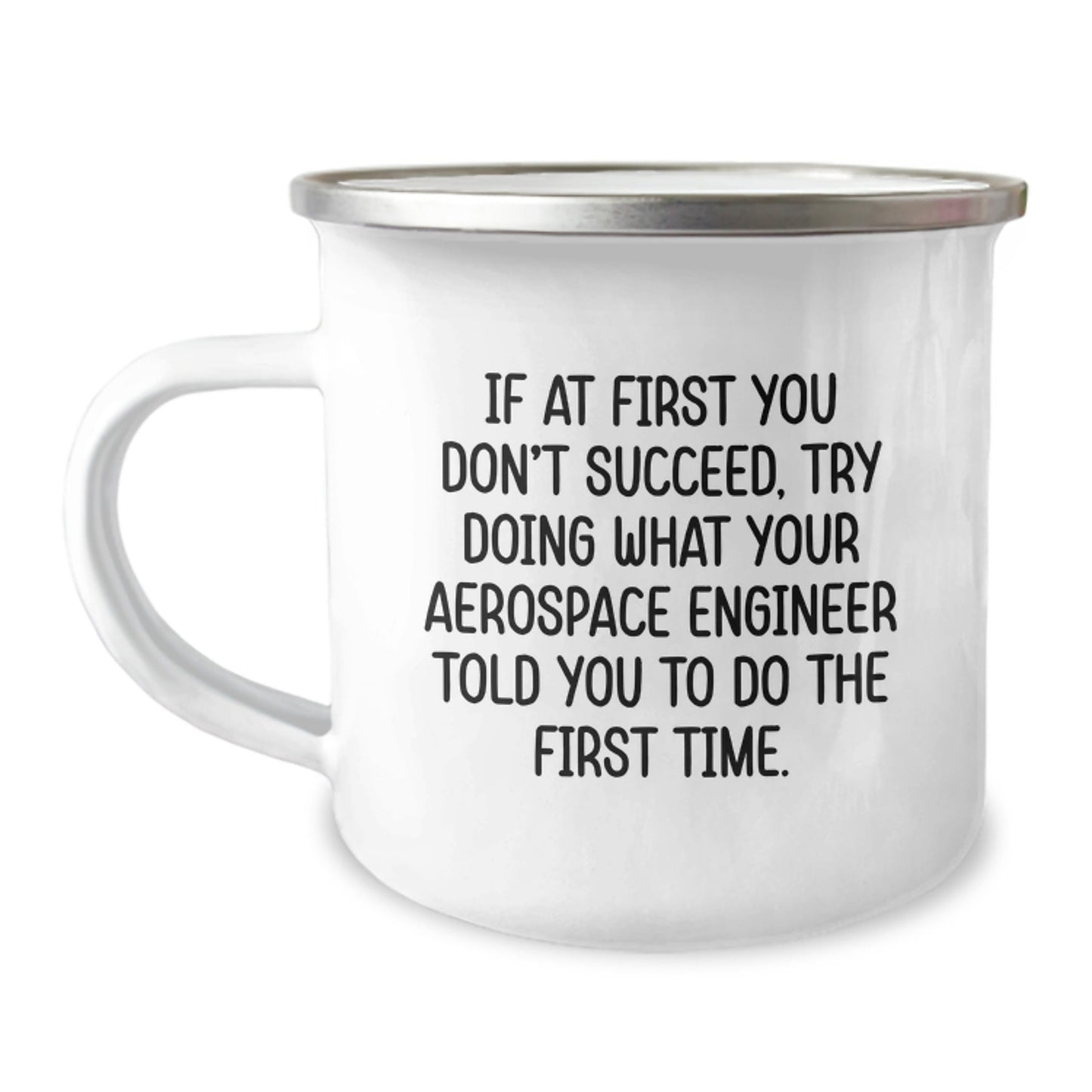 Aerospace Engineer Camping Mug, Funny Quote for Christmas Unique Gifts from Friends or Family to Aerospace Engineer Men or Women - The Buy Boom