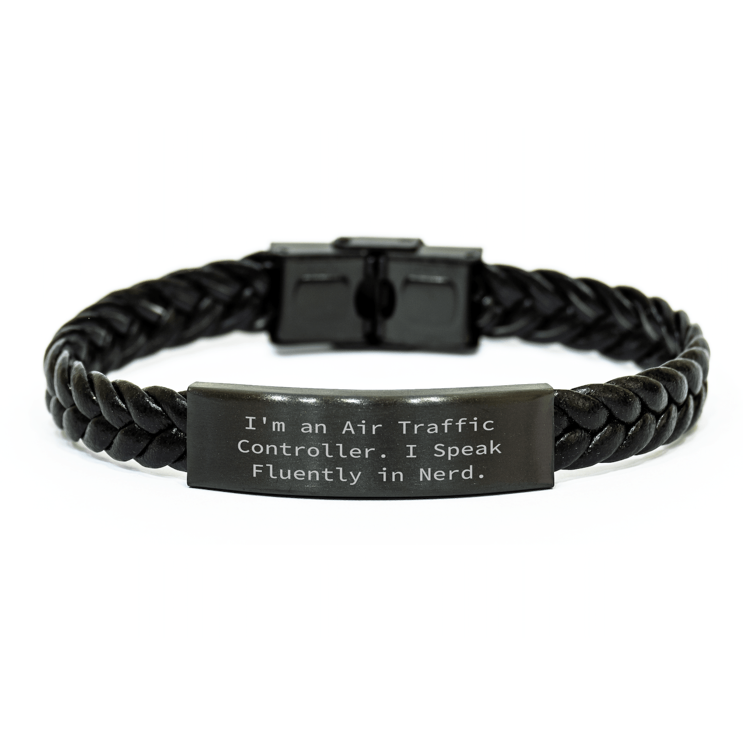 Air Traffic Controller Gift – Funny Leather Bracelet - The Buy Boom