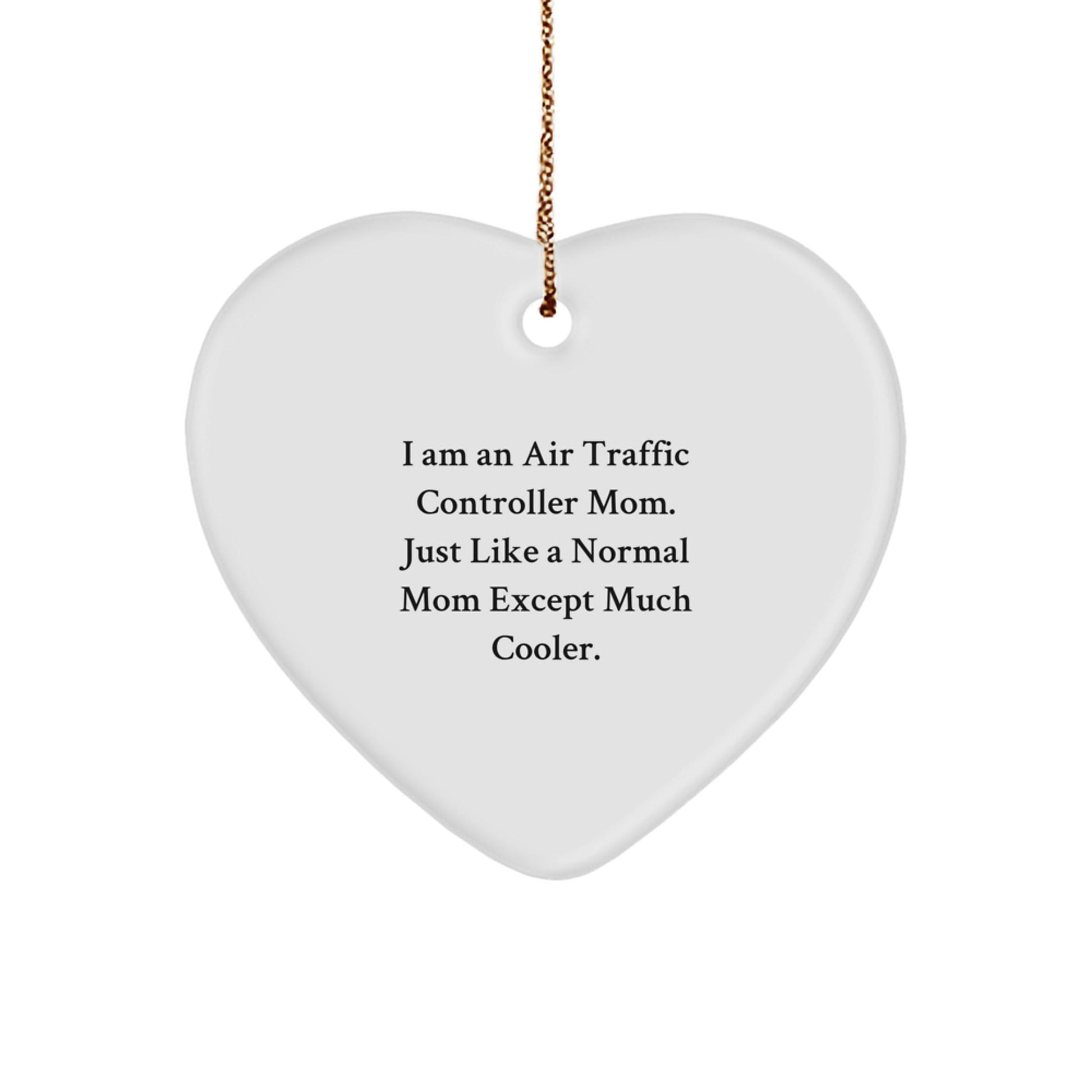 Air Traffic Controller Gifts, Funny Heart Ornament for, Gifts from Friends, Gifts for Air Traffic Controller Christmas - The Buy Boom