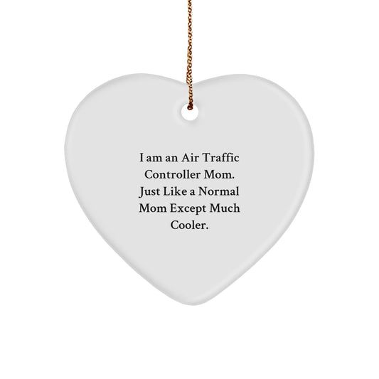 Air Traffic Controller Gifts, Funny Heart Ornament for, Gifts from Friends, Gifts for Air Traffic Controller Christmas - The Buy Boom