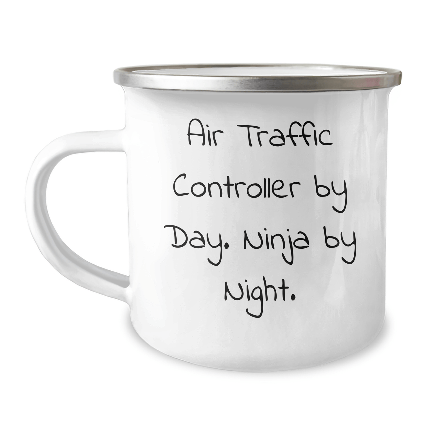 Air Traffic Controller Gifts - Funny Ninja Mug, Camping Mug for Air Traffic Controllers, Father's Day Unique Gifts from Friends or Family - The Buy Boom