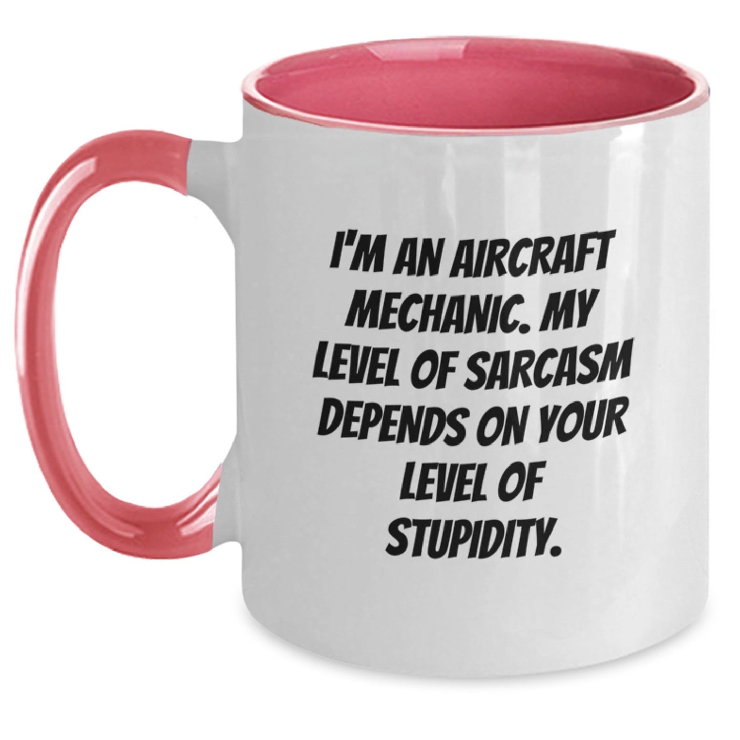 Aircraft Mechanic Gifts for Men Funny Sarcasm Christmas Unique Mugs Gifts from Friends - The Buy Boom