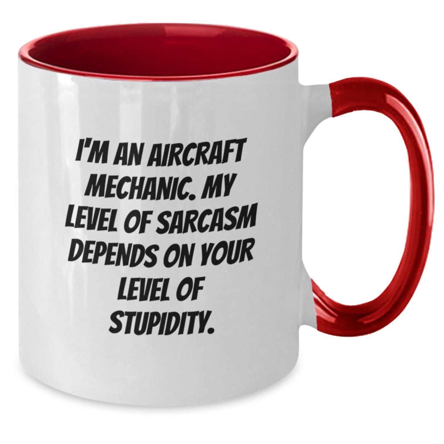 Aircraft Mechanic Gifts for Men Funny Sarcasm Christmas Unique Mugs Gifts from Friends - The Buy Boom