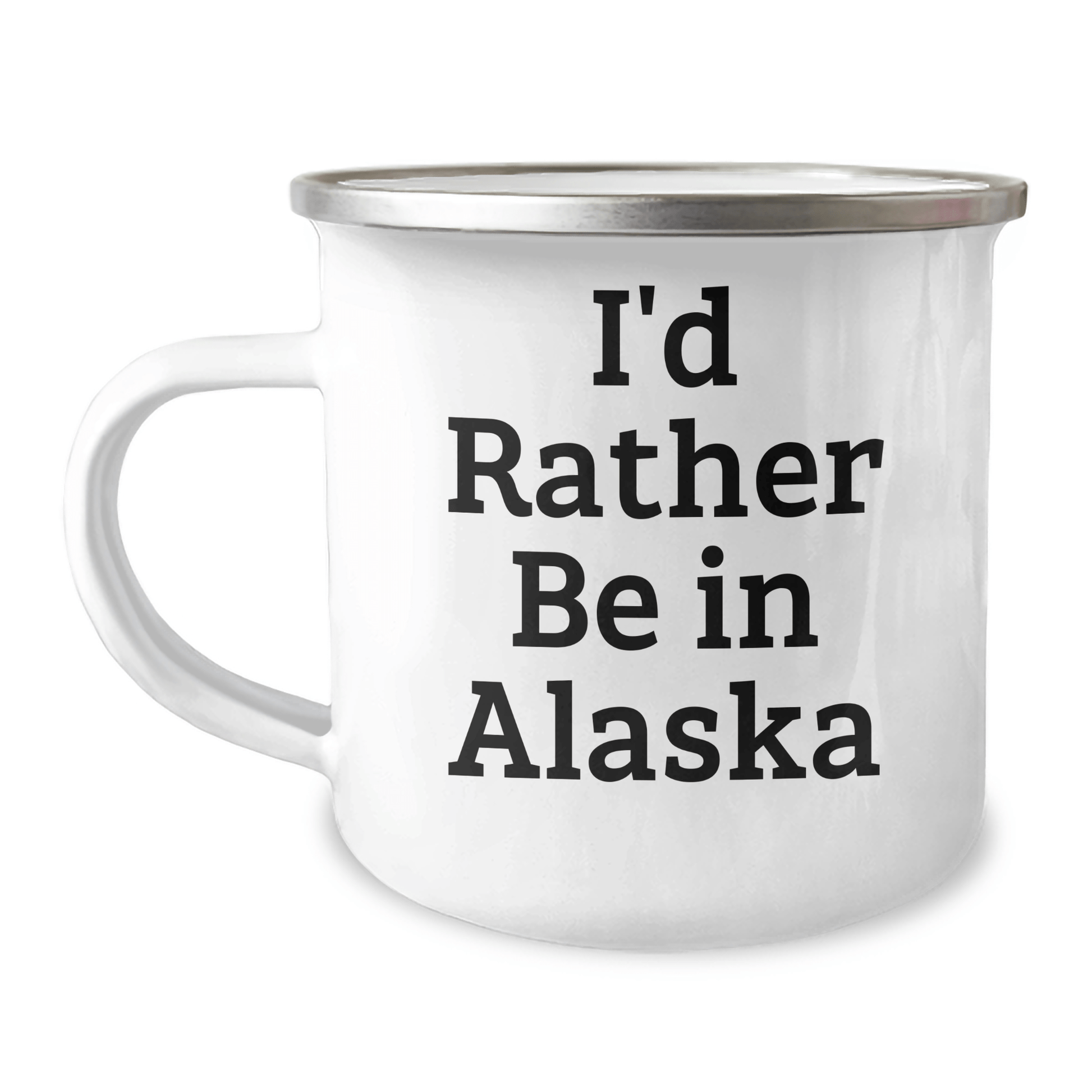 Alaska Adventures Gifts from Men to Friends, Funny Camping Mug 'I'd Rather Be In Alaska' for Father's Day - The Buy Boom