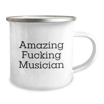 Amazing F - king Musician Gifts for Musician Friends - Funny Musician Christmas Camping Mug Gifts from Men to Musician - The Buy Boom