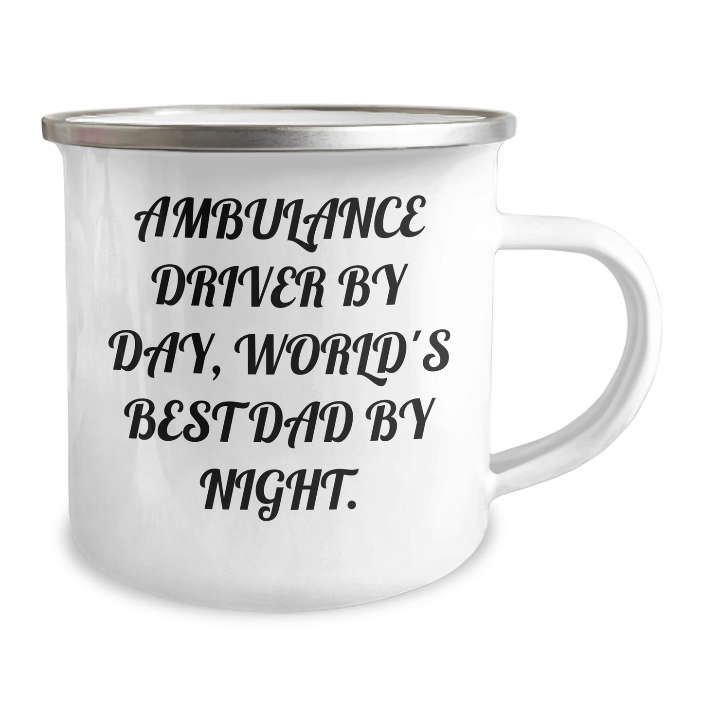 Ambulance Driver Gifts from Family - Funny Camping Mug for Ambulance Driver By Day, World's Best Dad By Night. on Father's Day - The Buy Boom
