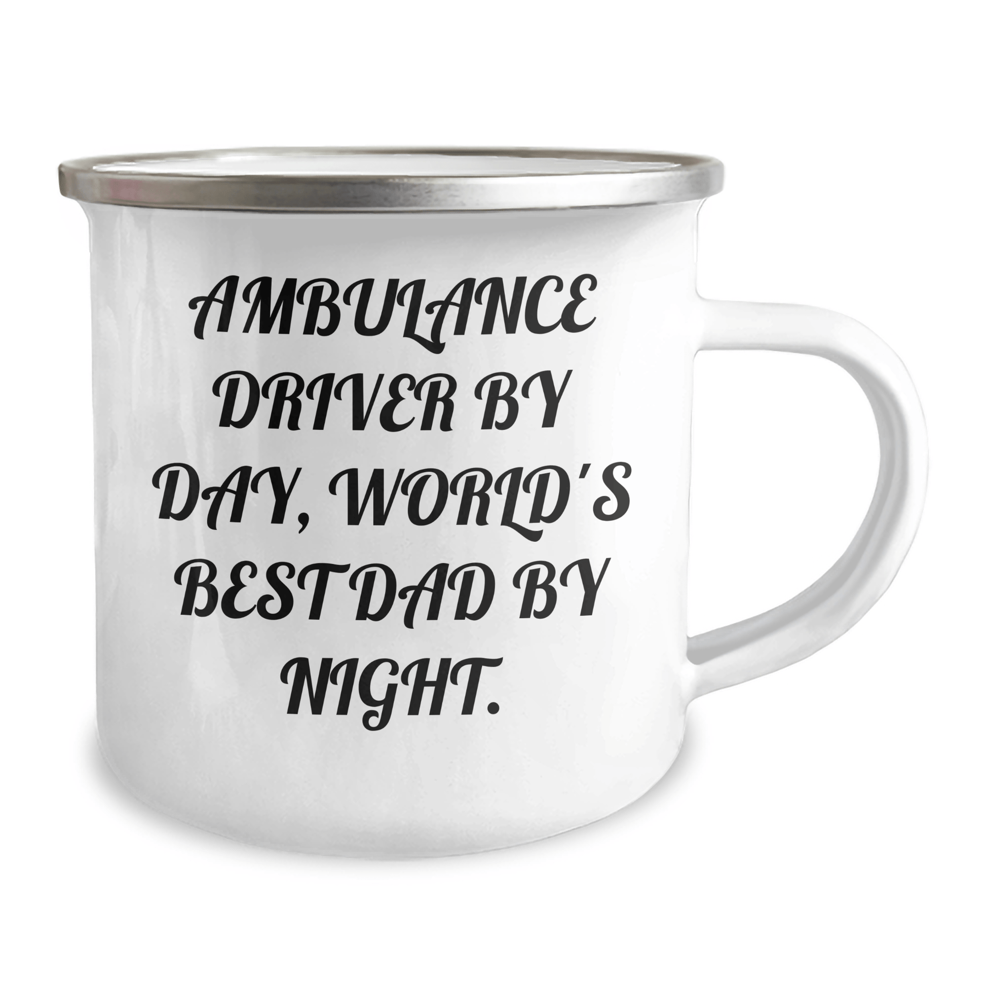 Ambulance Driver Gifts from Family - Funny Camping Mug for Ambulance Driver By Day, World's Best Dad By Night. on Father's Day - The Buy Boom