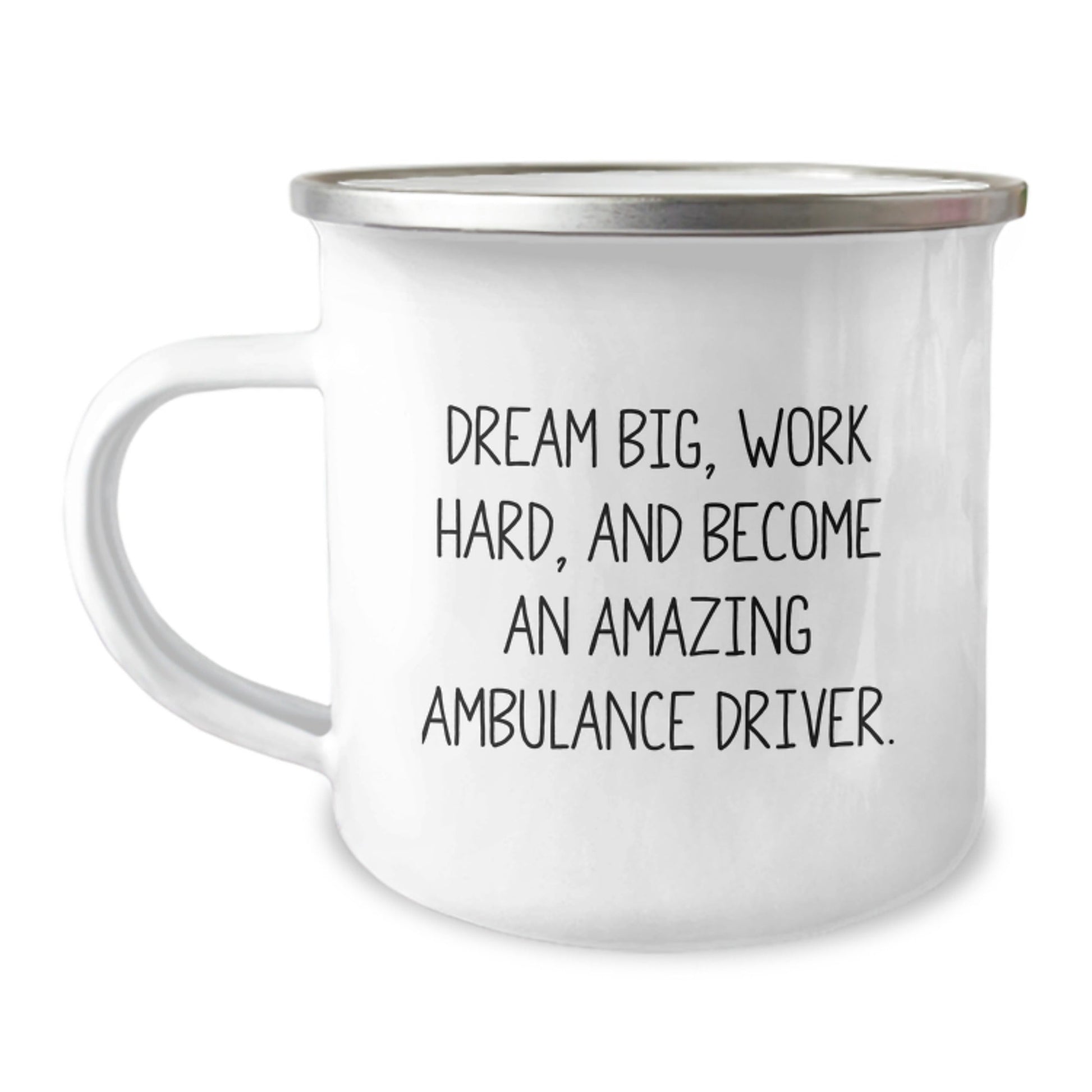 Ambulance Driver Gifts Funny Mug, Become an Amazing Ambulance Driver, Camping Mug for Men, Unique Christmas Unique Gifts from Friends, Ambulance Driver Inspiration - The Buy Boom
