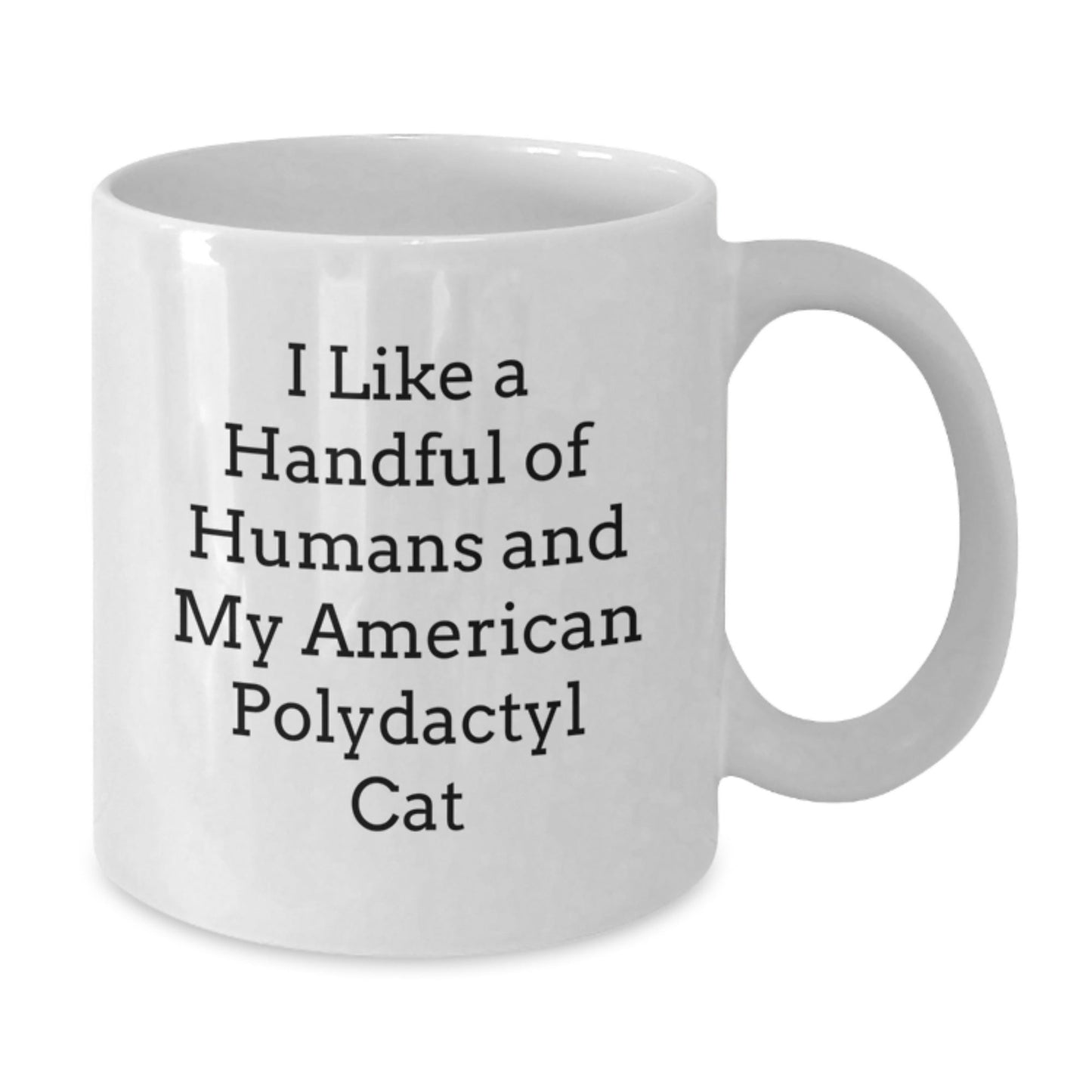 American Polydactyl Cat Lovers Funny Quote Gifts from Friends for Birthday White Coffee Mug - The Buy Boom