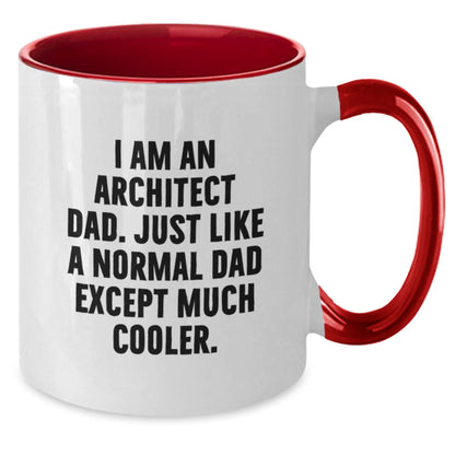 Architect Dad Humor Funny Mugs Gifts from Family Friends Coworkers for Men Women - The Buy Boom