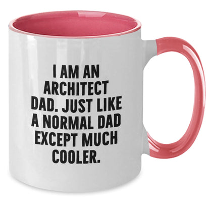 Architect Dad Humor Funny Mugs Gifts from Family Friends Coworkers for Men Women - The Buy Boom