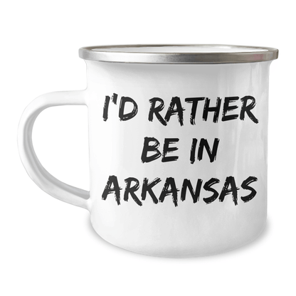 Arkansas Lovers Camping Mug, 'I'd Rather Be In Arkansas', Unique Gifts from Men to Family for Father's Day - The Buy Boom