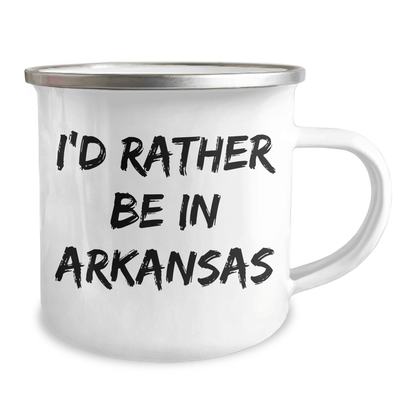 Arkansas Lovers Camping Mug, 'I'd Rather Be In Arkansas', Unique Gifts from Men to Family for Father's Day - The Buy Boom