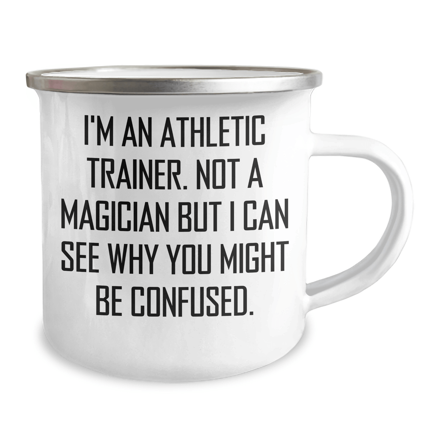 Athletic Trainer Gifts from Men, Funny Inspirational Mugs for Father's Day, 'I'm An Athletic Trainer. Not A Magician' - The Buy Boom