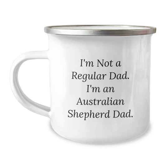Australian Shepherd Dad Gifts for Birthday, Funny Camping Mug for Men or Women from Family, Friends, Coworkers - The Buy Boom