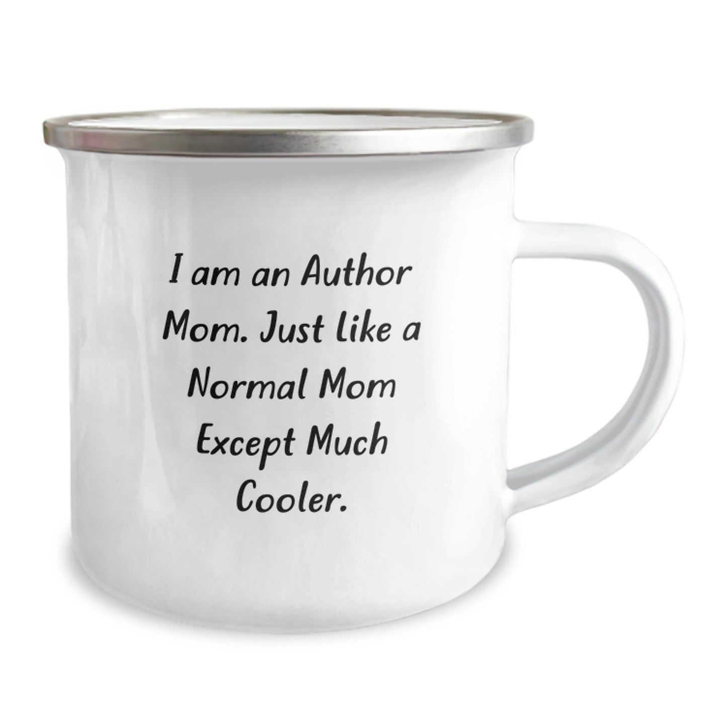 Author Gifts from Mom for Author Friends Funny Camping Mug - Author Mom Christmas Unique Gifts - The Buy Boom