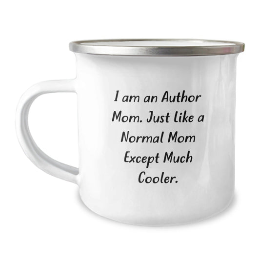 Author Gifts from Mom for Author Friends Funny Camping Mug - Author Mom Christmas Unique Gifts - The Buy Boom