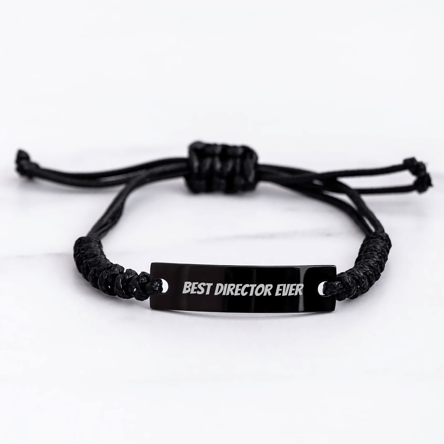 'Best Director Ever' Funny Rope Bracelet, Director Gifts from Men to Director, Unique Father's Day Unique Gifts for Director - The Buy Boom